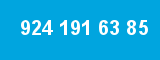 924 191 63 85